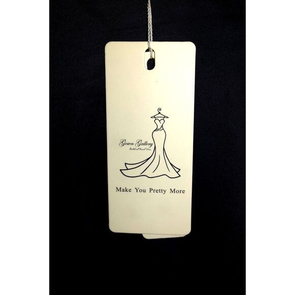 NWT Chiffon Ruched Asymmetrical Bride/Groom Mother Formal Gown Dusky Purple 16 - Picture 9 of 11